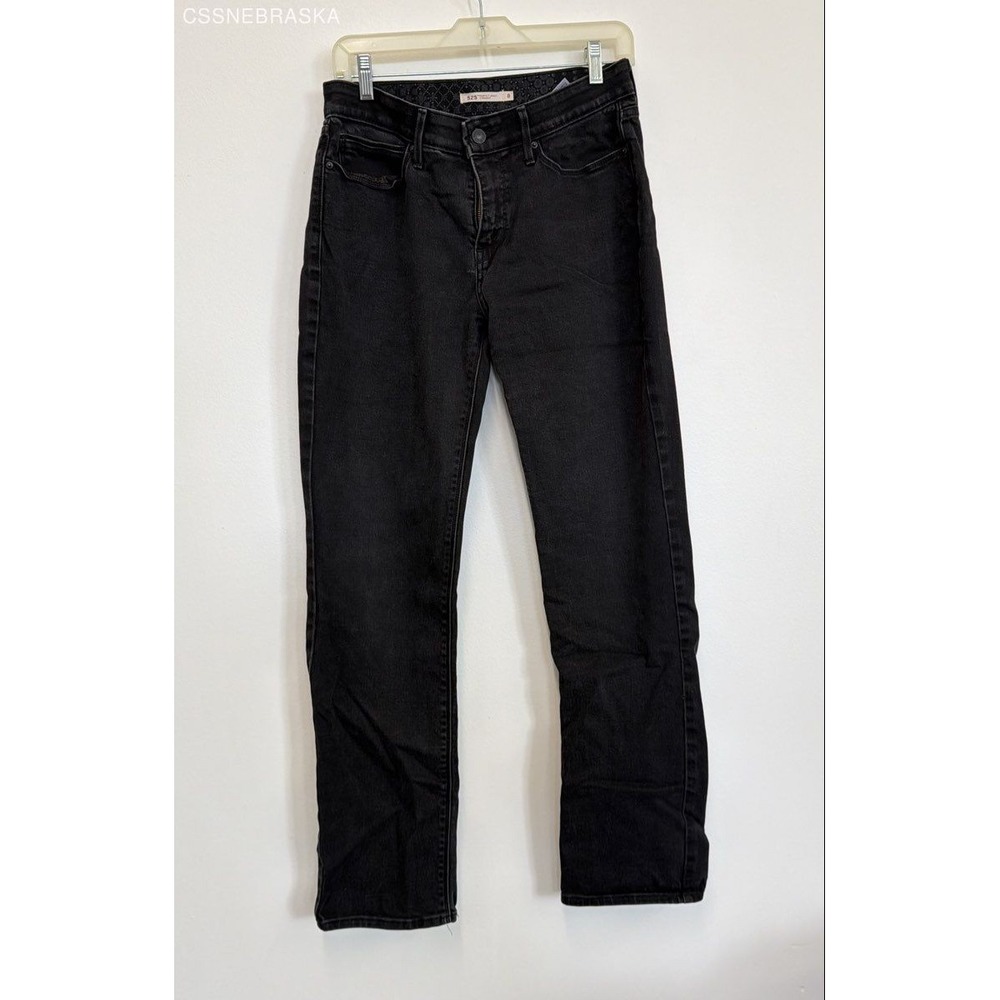 Levi's 525 Black Perfect Waist Straight Leg jeans - Size 8